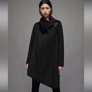 NWOT ALL SAINTS Monument Eve Wool Blend
Coat